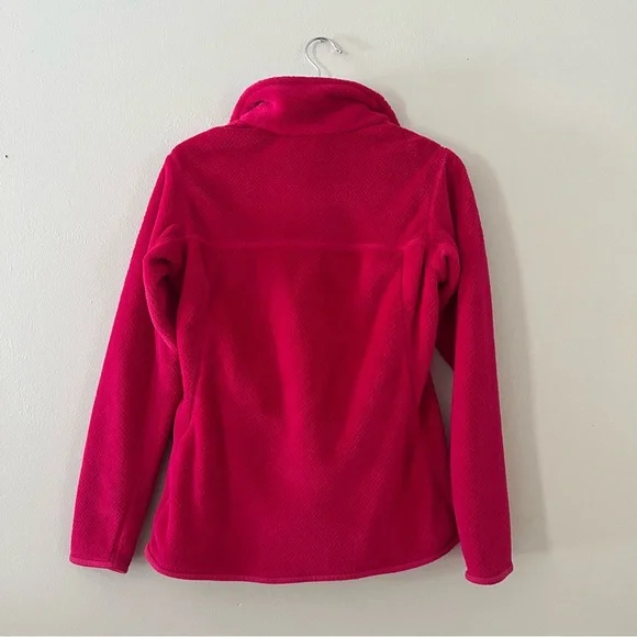 Patagonia Jacket Womens Pink Re Tool Snap T Pullover Thermal Size Medium. - Picture 3 of 4